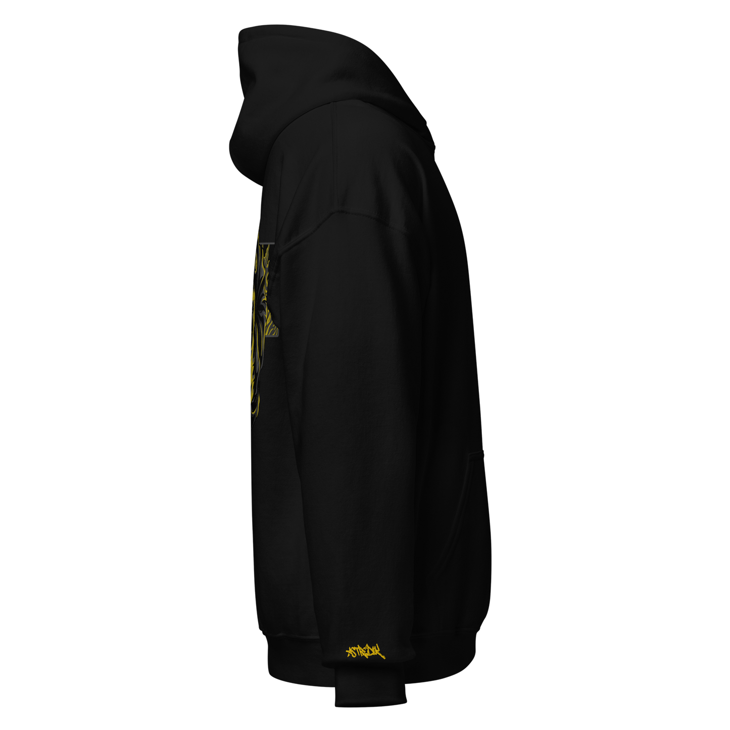 Hoodie Yellow Writer