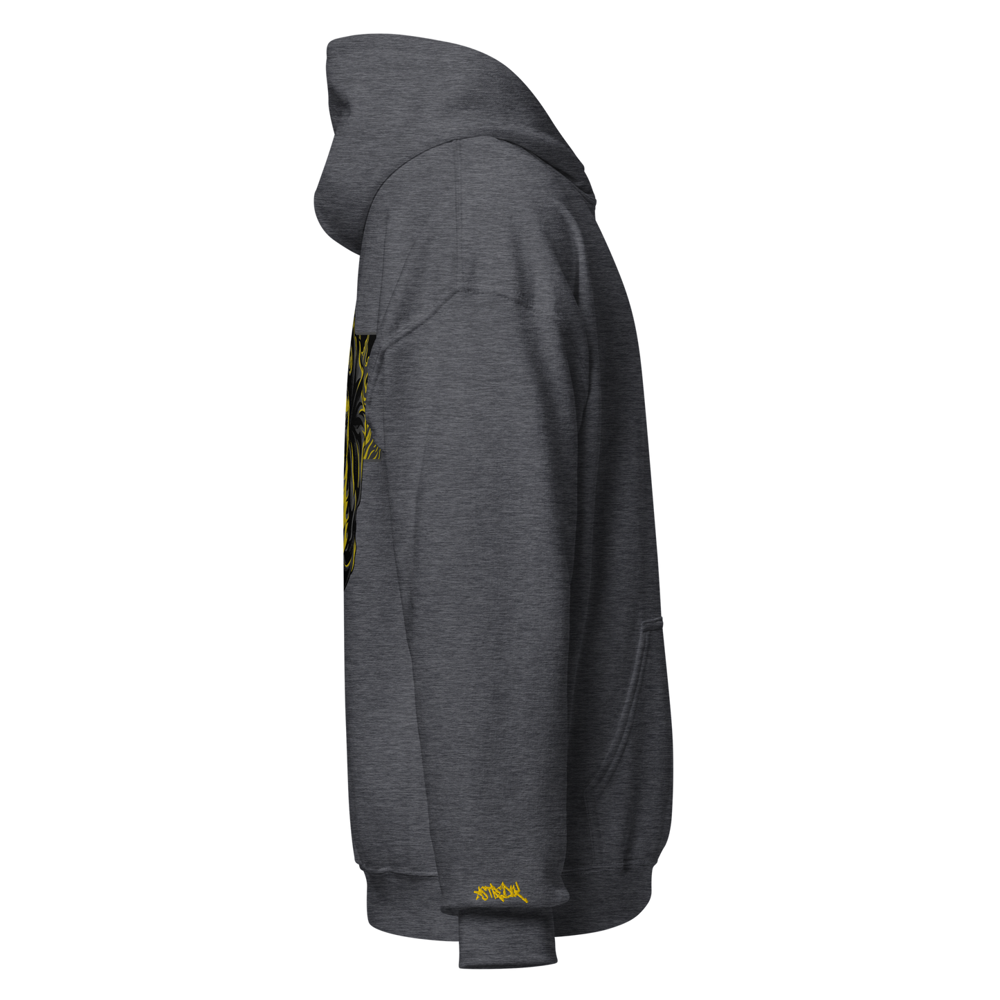 Hoodie Yellow Writer