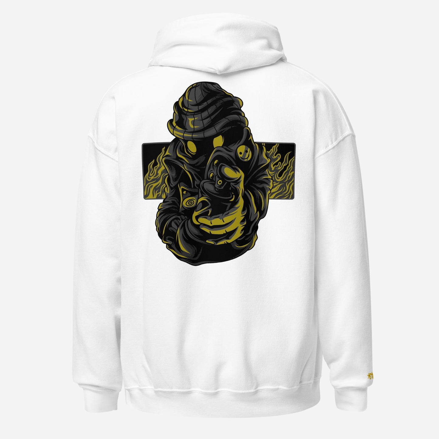 Hoodie Yellow Writer