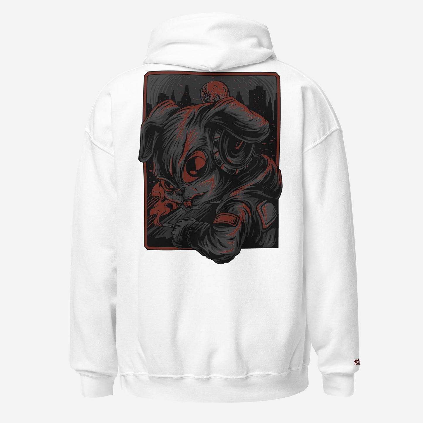 Hoodie Red Rabbit Destaca-te com o Nosso Hoodie Red Rabbit Na nossa marca, acreditamos que a moda deve refletir a tua verdadeira essência. Se procuras destacar-te da multidão com um estilo autêntico, o nosso Hoodie Red Rabbit é a escolha perfeita. Com ilu