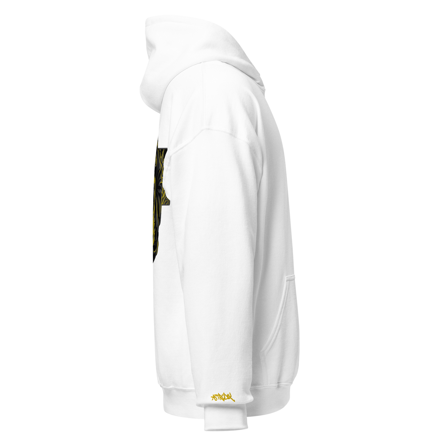 Hoodie Yellow Writer