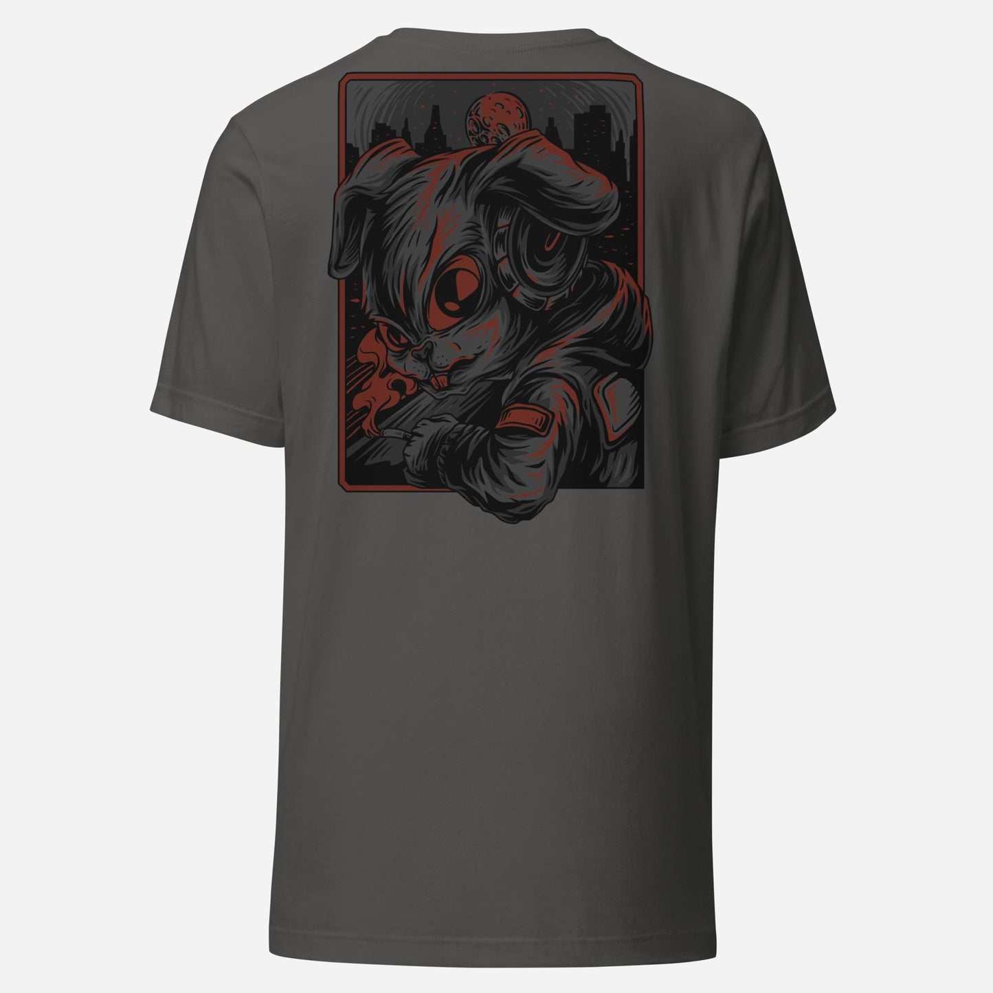 T-shirt Red Rabbit Expressa-te com a Nossa T-shirt Red Rabbit: Na nossa marca, acreditamos que a moda deve ser uma forma de expressão. Com a nossa T-shirt Red Rabbit, podes mostrar ao mundo a tua criatividade e estilo único. Cada ilustração é uma obra de
