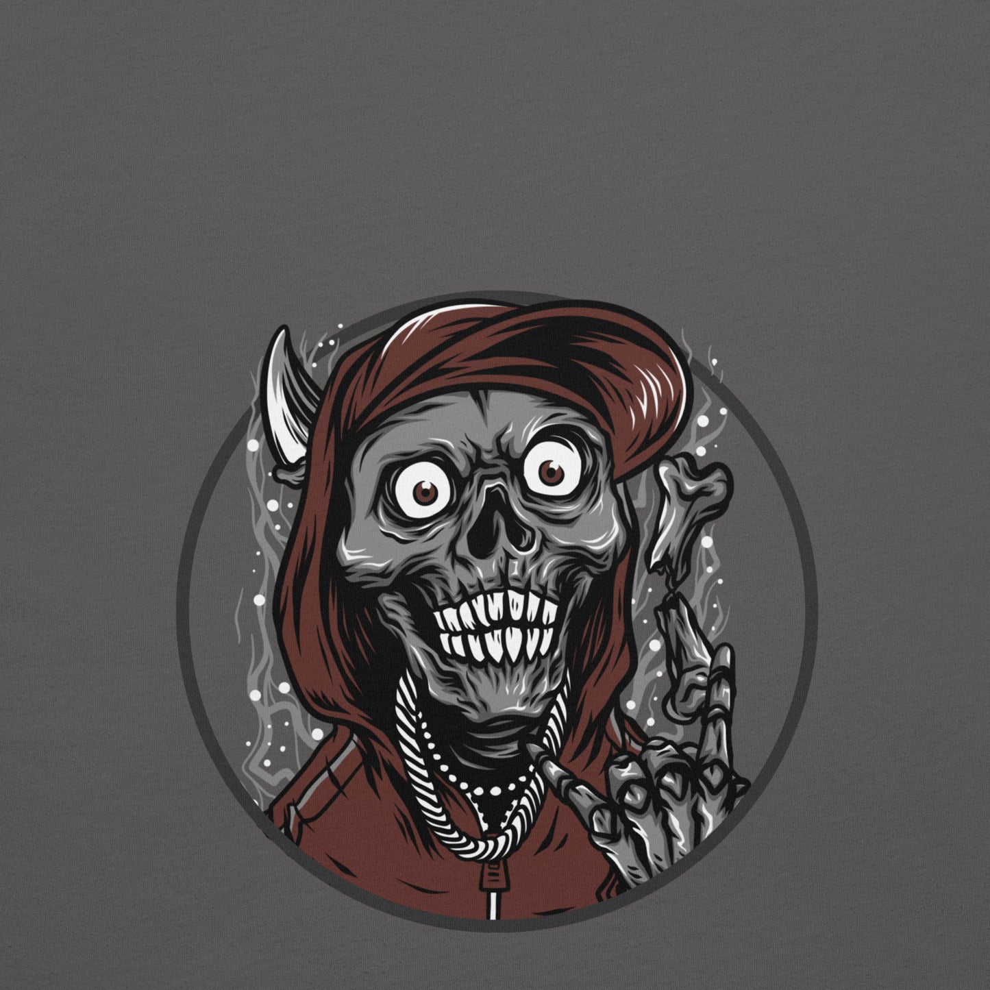 T-shirt Red Skeleton Celebra a Cultura Urbana com Estilo Na nossa marca, não se trata apenas de vestir uma t-shirt; trata-se de celebrar a cultura urbana com estilo. Com a T-shirt Red Skeleton, cada caveira é uma tela que captura a essência do graffiti ur