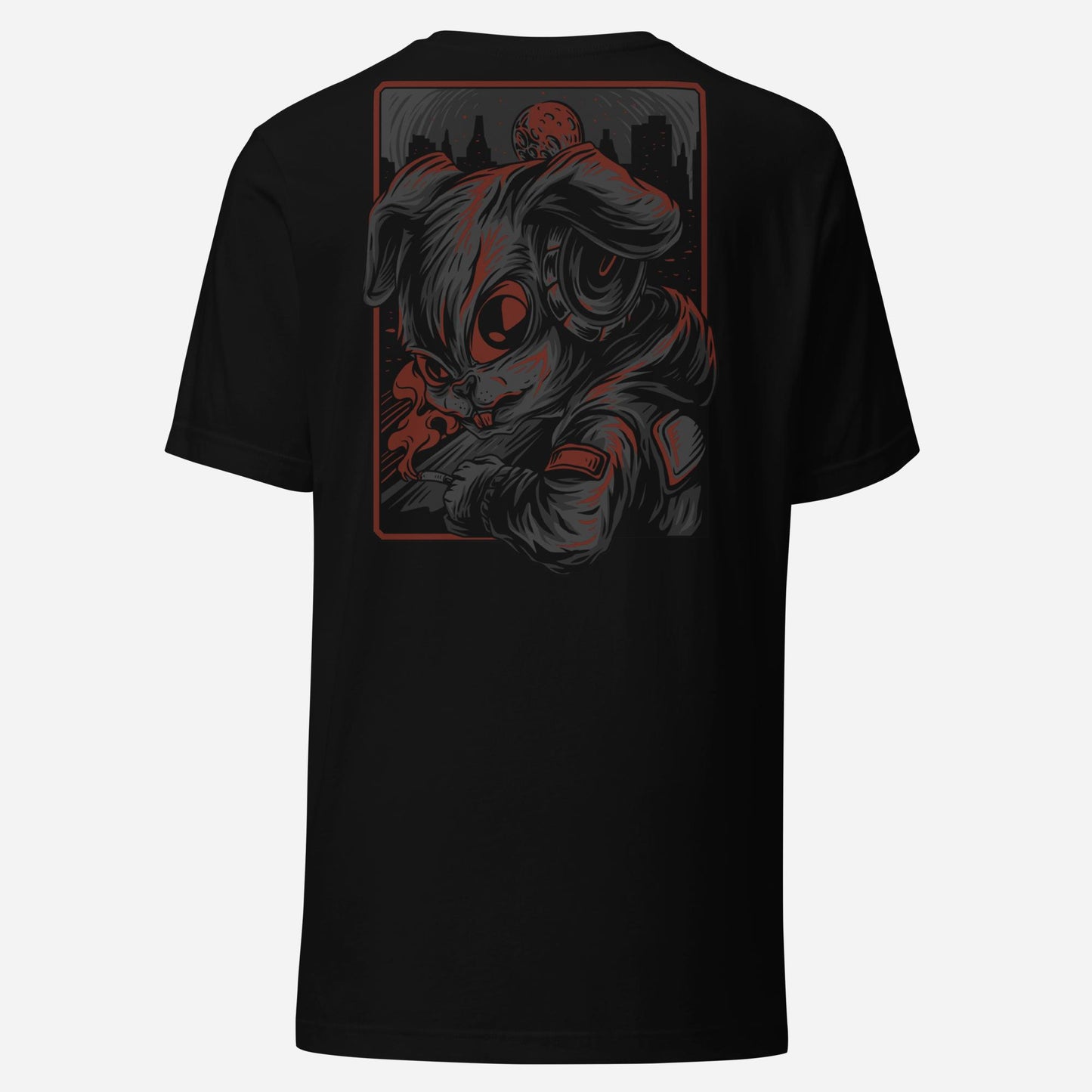 T-shirt Red Rabbit Expressa-te com a Nossa T-shirt Red Rabbit: Na nossa marca, acreditamos que a moda deve ser uma forma de expressão. Com a nossa T-shirt Red Rabbit, podes mostrar ao mundo a tua criatividade e estilo único. Cada ilustração é uma obra de