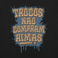 T-shirt streetwear | "Trocos não compram rimas" - Astredik A t-shirt streetwear “Trocos Não Compram Rimas” da Astredik é a escolha perfeita para quem vive a cultura hip-hop em Portugal. Esta t-shirt streetwear não é apenas roupa: é uma mensagem de resistê