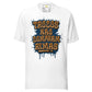 T-shirt streetwear | "Trocos não compram rimas" - Astredik A t-shirt streetwear “Trocos Não Compram Rimas” da Astredik é a escolha perfeita para quem vive a cultura hip-hop em Portugal. Esta t-shirt streetwear não é apenas roupa: é uma mensagem de resistê